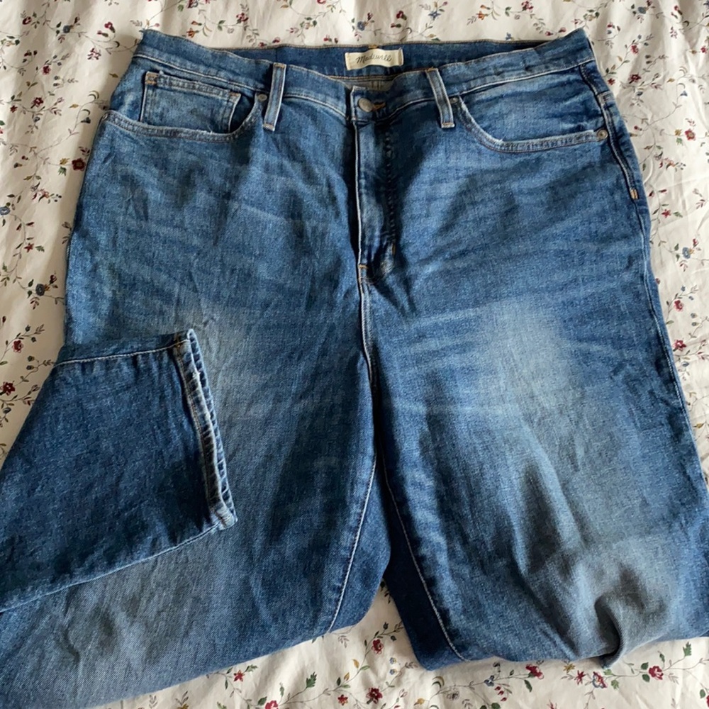 Madewell Distressed Mom Jean